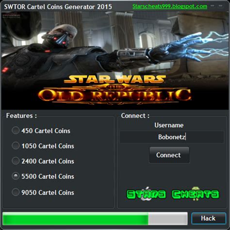 swtor cartel coins generator updated.